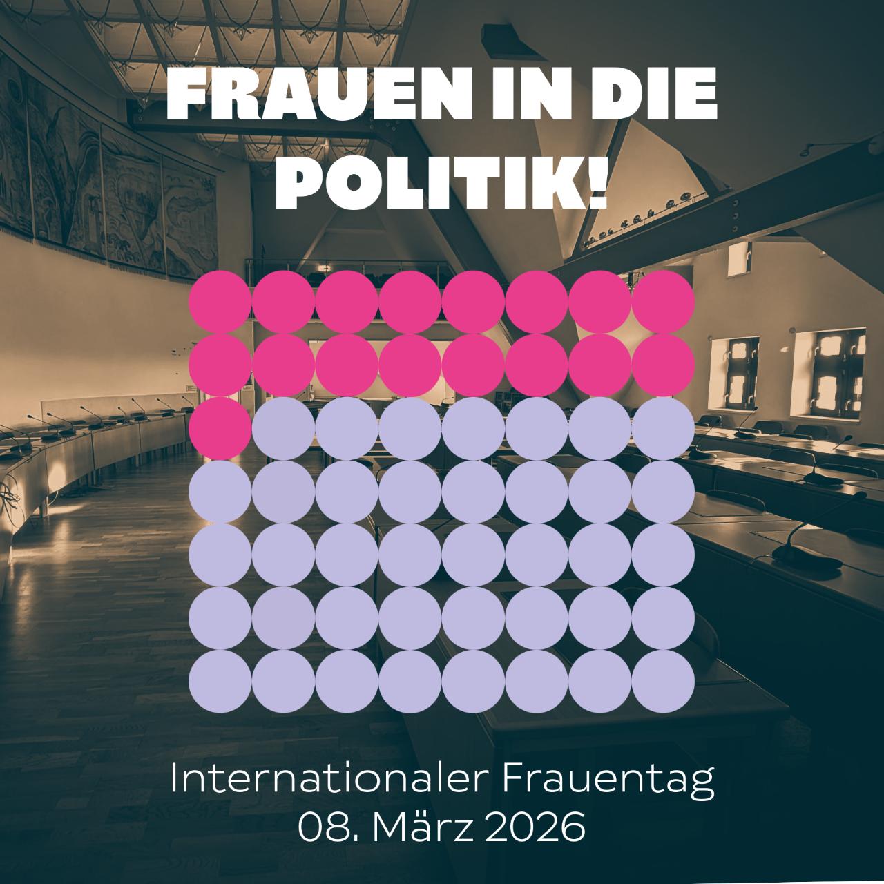 Frauen in die Politik