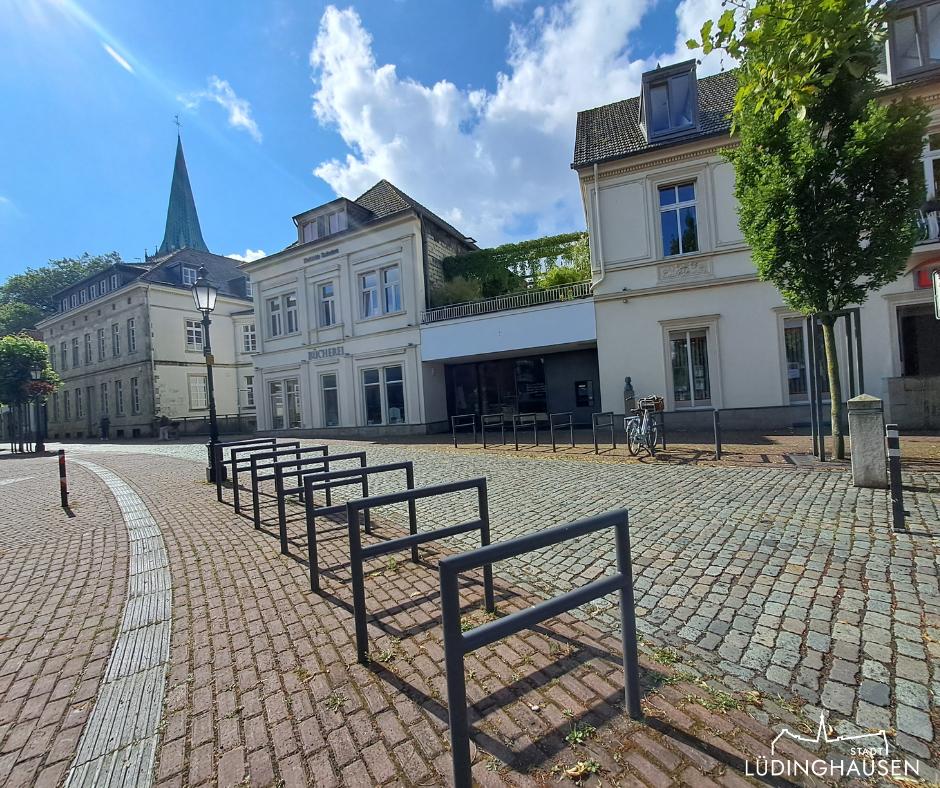Fahrradabstellanlage in der Innenstadt