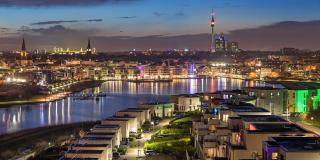 Dortmund Skyline vom Phönixsee